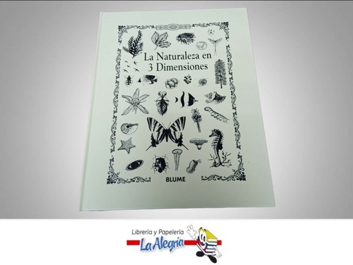 [9788480761741] LA NATURALEZA EN 3 DIMENSIONES  TEMATICA DIBUJO AUTOR  JOSEP MIQUEL RODRIGUEZ EDITORIAL BLUME