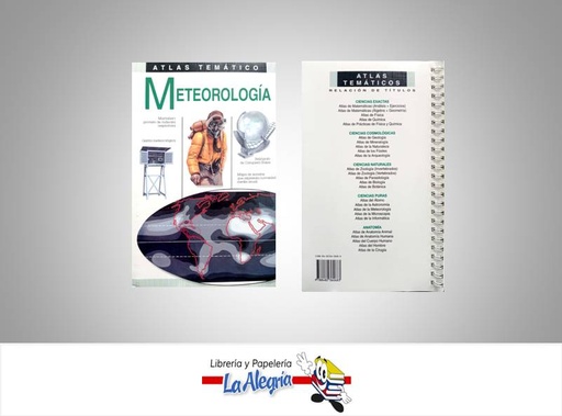 [9788482360683] ATLAS TEMATICO METEOROLOGIA  TEMATICA ATLAS   EDITORIAL IDEA BOOKS