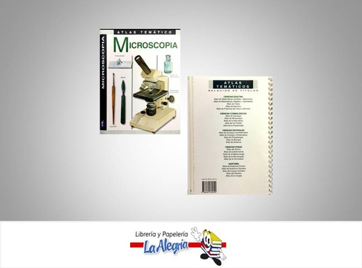 [9788482360690] ATLAS TEMATICO MICROSCOPIA  TEMATICA ATLAS   EDITORIAL IDEA BOOKS