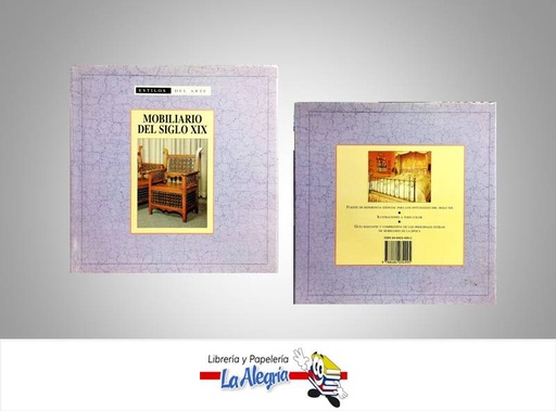 [9788484034995] MOBILIARIO DEL SIGLO XIX  TEMATICA DISEÑO   EDITORIAL EDIMAT LIBROS