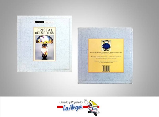 [9788484035428] CRISTAL DEL SIGLO XX  TEMATICA DISEÑO   EDITORIAL EDIMAT LIBROS