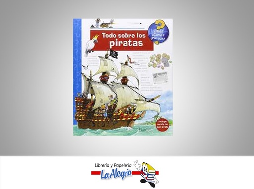 [9788484232421] TODO SOBRE LOS PIRATAS TEMATICA INFANTIL AUTOR ANDREA ERNE EDITORIAL RITA SCHNITZER