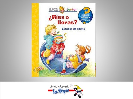 [9788484234098] RIES O LLORAS?  TEMATICA INFANTIL AUTOR DORIS RUBEL EDITORIAL RITA SCHNITZER