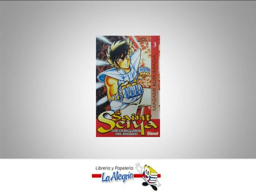 [9788484490982] LOS CABALLEROS DEL ZODIACO VOL.03  TEMATICA MANGA AUTOR MASAMI KURUMADA EDITORIAL GLENAT