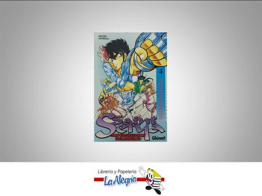[9788484491316] LOS CABALLEROS DEL ZODIACO VOL.04  TEMATICA MANGA AUTOR MASAMI KURUMADA EDITORIAL GLENAT