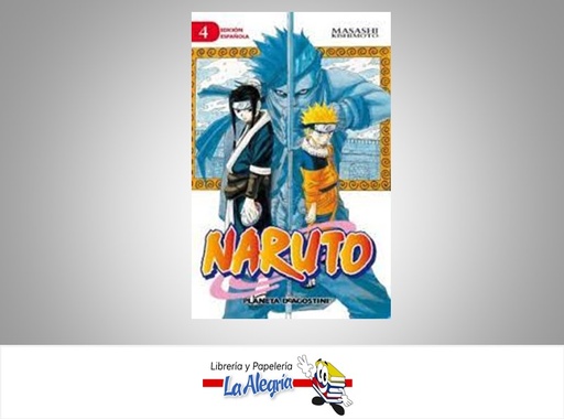 [9788484493303] NARUTO 4  TEMATICA LECTURA INFANTIL AUTOR MASASHI KISHIMOTO EDITORIAL PANINI MANGA