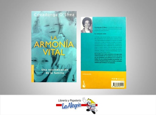 [9788484601142] LA ARMONIA VITAL  TEMATICA INVESTIGACION AUTOR COVADONGA OSHEA EDITORIAL PLANETA