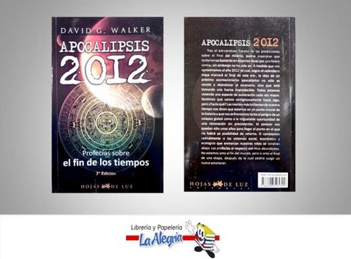 [9788496595309] APOCALIPSIS 2012 TEMATICA ESOTERISMO AUTOR WALKER DAVID EDITORIAL PALNETA