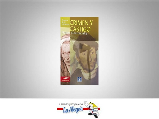 [9788497644723] CRIMEN Y CASTIGO TEMATICA NOVELA CLASICA AUTOR FIODOR DOSTOIEVSKY MARCA EDITORIAL EDIMAT