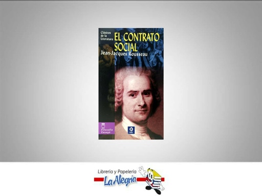 [9788497645416] EL CONTRATO SOCIAL TEMATICA NOVELA CLASICA AUTOR EL CONTRATO SOCIAL MARCA EDIMAT