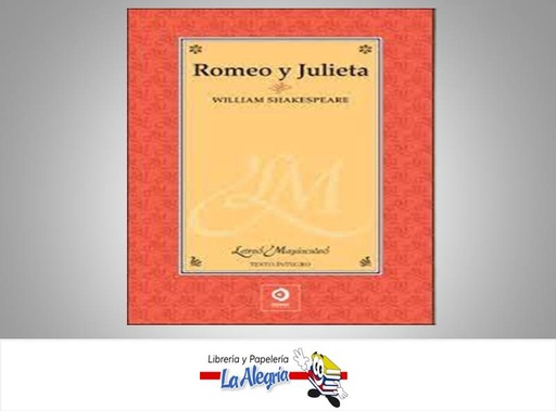 [9788497649155] ROMEO Y JULIETA LETRAS MAYUSCULAS TEMATICA NOVELA AUTOR WILLIAM SHASKEAPEARE EDITORIAL EDIMAT LIBROS