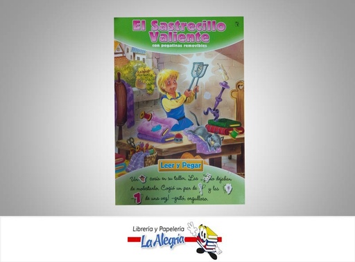 [9788497960960] EL SASTRECILLO VALIENTE C/PEGATINAS  TEMATICA INFANTIL   EDITORIAL SICOBEN