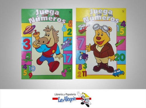 [9788497961431] JUEGA CON LOS NUMEROS  TEMATICA INFANTIL   EDITORIAL SICOBEN