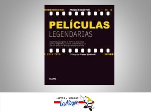 [9788498014259] PELICULAS LEGENDARIAS TEMATICA CINE AUTOR  PAOLO D'AGOSTINI EDITORIAL BLUME