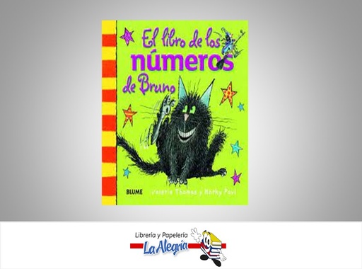 [9788498017533] EL LIBRO DE LOS NUMEROS DE BRUNO  TEMATICA INFANTIL AUTOR VALERIE THOMAS/KORKY PAUL EDITORIAL CRISTINA RODRIGUEZ FISHER