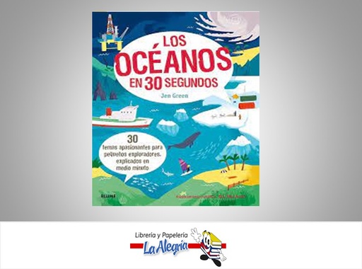 [9788498019001] LOS OCEANOS 30 SEGUNDOS TEMATICA INFANTIL AUTOR DIVA AMON EDITORIAL KATIE STECLES