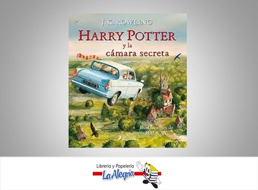 [9788498387636] HARRY POTTER Y LA CAMARA SECRETA ILUSTRAD  TEMATICA NOVELA JUVENIL AUTOR J.K ROWLING EDITORIAL SALAMANDRA