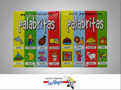 [9788499391090] COLECCION MIS PRIMERAS PALABRITAS 2 TITU  TEMATICA INFANTIL   EDITORIAL EDICIONES SALDAÑA