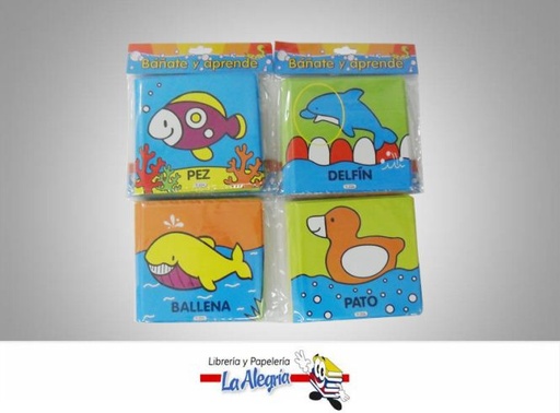 [9788499391175] COLECCION BANATE Y APRENDE 4 TITULOS  TEMATICA INFANTIL   EDITORIAL EDICIONES SALDAÑA