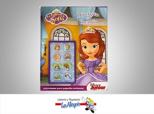 [9788499515618] LA PRINCESA SOFIA DIVERSION EN ENCANTIA  TEMATICA CUENTOS INFANTILES AUTOR DISNEY EDITORIAL PLANETA