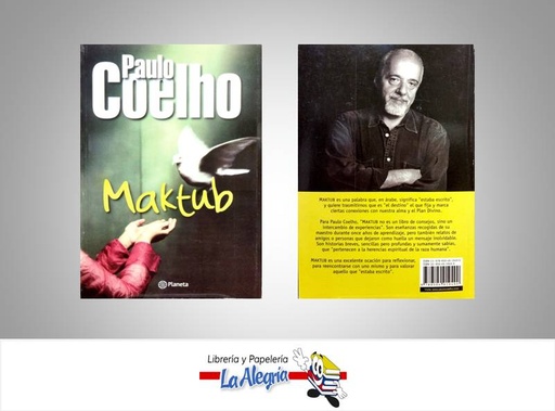 [9789504919490] MAKTUB  TEMATICA NOVELA AUTOR COELHO, PAULO EDITORIAL PLANETA