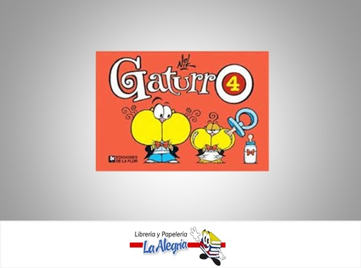 [9789505157617] GATURRO 4  TEMATICA CUENTOS AUTOR NIK EDITORIAL EDICIONES LA FLOR