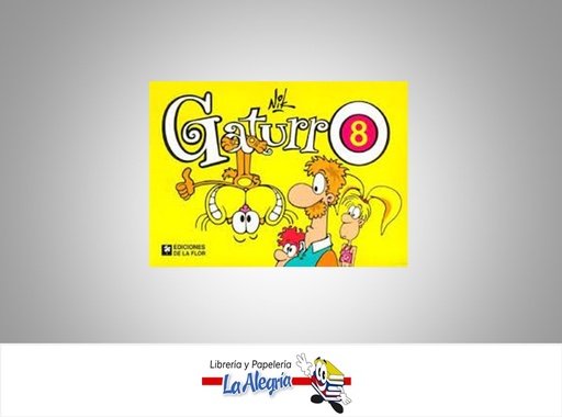 [9789505157778] GATURRO 8  TEMATICA CUENTOS   EDITORIAL EDICIONES LA FLOR