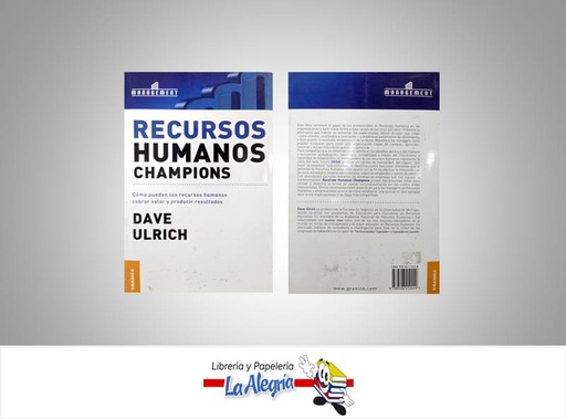 [9789506412449] RECURSOS HUMANOS CHAMPIONS  TEMATICA RECURSOS HUMANOS AUTOR ULRICH, DAVE EDITORIAL GRANICA