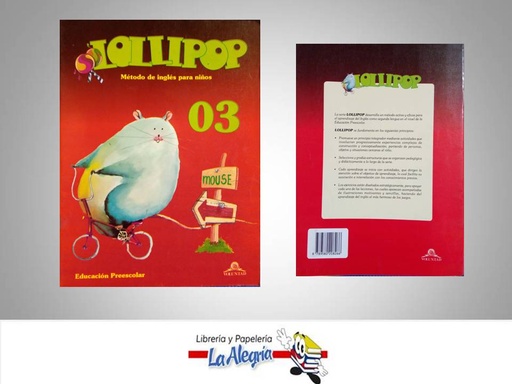 [9789580208266] LOLLIPOP 3 METODO DE INGLES PARA NINOS  TEMATICA IDIOMAS AUTOR PAZ MARIANA EDITORIAL VOLUNTAD