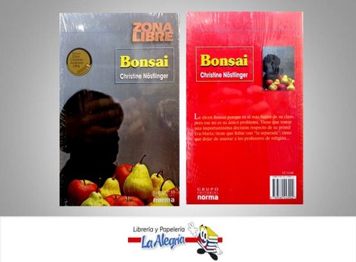 [9789580443902] BONSAI  TEMATICA NOVELA AUTOR CHRISTINE NOSTLINGER EDITORIAL NORMA