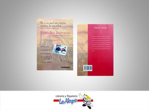[9789583008191] EL CORONEL NO TIENE QUIEN LE ESCRIBA  TEMATICA NOVELA HISTORICA AUTOR GABRIEL GARCIA MARQUEZ EDITORIAL PANAMERICANA