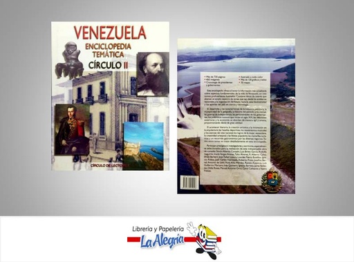 [9789584205056] VENEZUELA ENCICLOPEDIA TEMATICA II  TEMATICA HISTORIA   EDITORIAL PLANETA VENEZOLANA