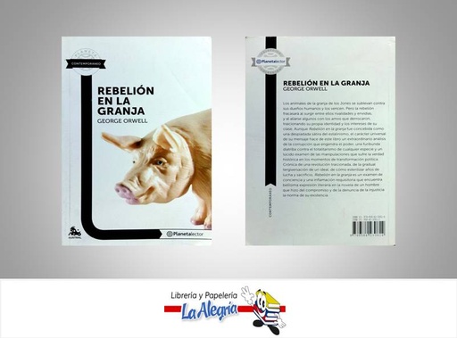 [9789584230614] REBELION EN LA GRANJA  TEMATICA NOVELAS AUTOR GEOGE ORWELL EDITORIAL PLANETA