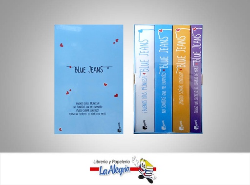 [9789584284952] PACK INCOMPRENDIDO BLUE JEANS  TEMATICA NOVELA JUVENIL AUTOR BLUE JEANS EDITORIAL BOOKET