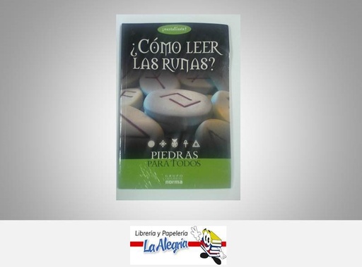 [9789584517005] ¿COMO LEER LAS RUNAS? TEMATICA ESOTERISMO AUTOR NORMA EDITORIAL NORMA