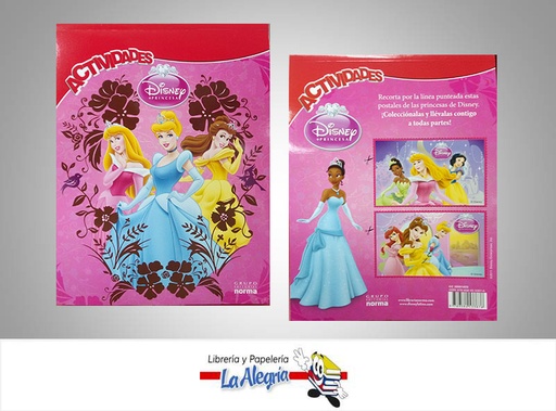 [9789584533876] ACTIVIDADES DISNEY PRINCESA TEMATICA INFANTIL EDITORIAL NORMA