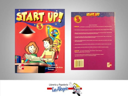 [9789586008396] START UP 5  TEMATICA IDIOMAS AUTOR CARDENAS MELBA EDITORIAL MCGRAW HILL