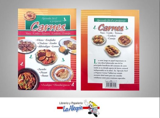 [9789588234724] APRENDA FACIL A PREPARAR CARNES TEMATICA COCINA