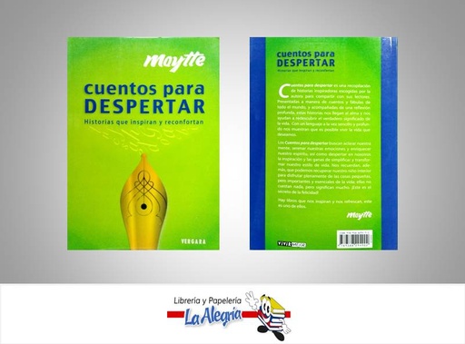 [9789588294902] CUENTOS PARA DESPERTAR TEMATICA AUTOAYUDA AUTOR SEPULVEDA, MAYTTE EDITORIAL VERGARA