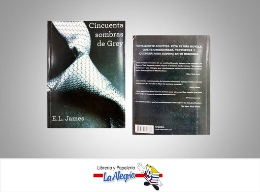 [9789588618760] CINCUENTA SOMBRAS DE GREY I  TEMATICA NOVELA EROTICA AUTOR JAMES E.L. EDITORIAL GRIJABOL