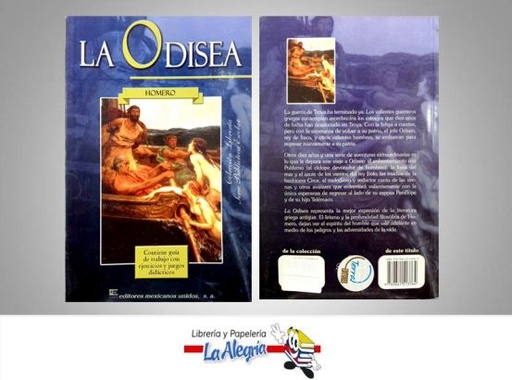 [9789681513764] LA ODISEA  TEMATICA NOVELA CLASICA AUTOR HOMERO EDITORIAL MEXICANOS UNIDOS