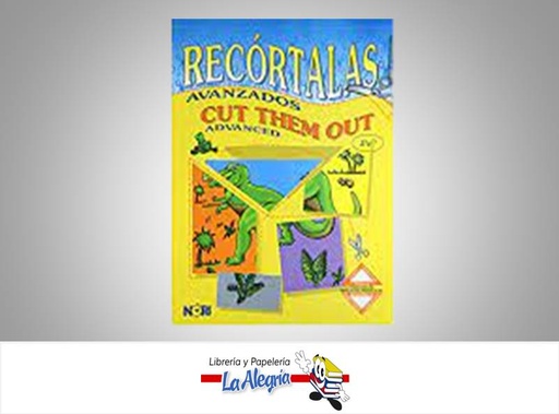 [9789681858650] RECORTALAS AVANZADOS ADVANCED  TEMATICA VISOMOTRIZ FINA   EDITORIAL NORIEGA EDITORES