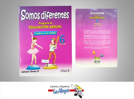 [9789682480614] SOMOS DIFERENTES 6 CUADERNO  TEMATICA EDUCACION AUTOR TORRES, ADRIANA EDITORIAL EDITORIAL TRILLAS