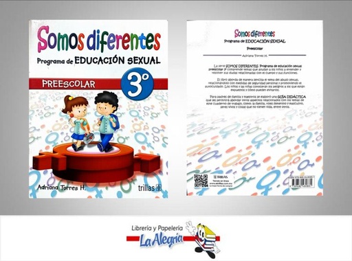 [9789682480881] SOMOS DIFERENTES 3 PREESCOLAR  TEMATICA EDUCACION AUTOR TORRES, ADRIANA EDITORIAL EDITORIAL TRILLAS