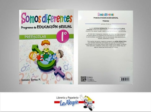 [9789682480898] SOMOS DIFERENTES 1 PREESCOLAR  TEMATICA EDUCACION AUTOR TORRES, ADRIANA EDITORIAL EDITORIAL TRILLAS