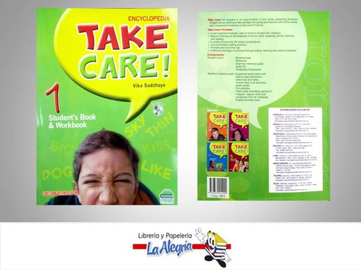 [9789689251002] TAKE CARE 1  TEMATICA IDIOMAS AUTOR VIKA SADZHAYA EDITORIAL EDITORIAL ROMOR