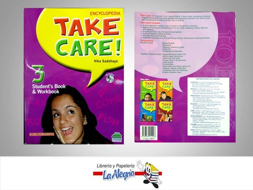 [9789689251026] TAKE CARE 3  TEMATICA IDIOMAS AUTOR VIKA SADZHAYA EDITORIAL EDITORIAL ROMOR
