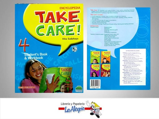 [9789689251064] TAKE CARE 4  TEMATICA IDIOMAS AUTOR VIKA SADZHAYA EDITORIAL EDITORIAL ROMOR