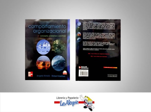[9789701039694] COMPORTAMIENTO ORGANIZACIONAL  TEMATICA NEGOCIOS Y GERENCIA AUTOR ANGELO KINICKI-ROBERT KRE EDITORIAL MC GRAW HILL