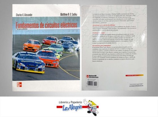 [9789701056066] FUNDAMENTOS DE CIRCUITOS ELECTRICOS  TEMATICA ELECTRICIDAD AUTOR CHARLES K. ALEXANDER EDITORIAL MC GRAW HILL